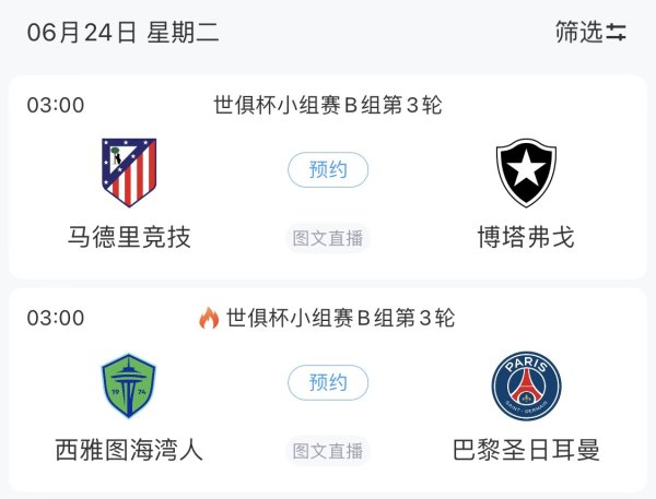 🧱无路可退！若巴黎末轮获胜 马竞vs博塔弗戈需净胜3球才能晋级下一轮