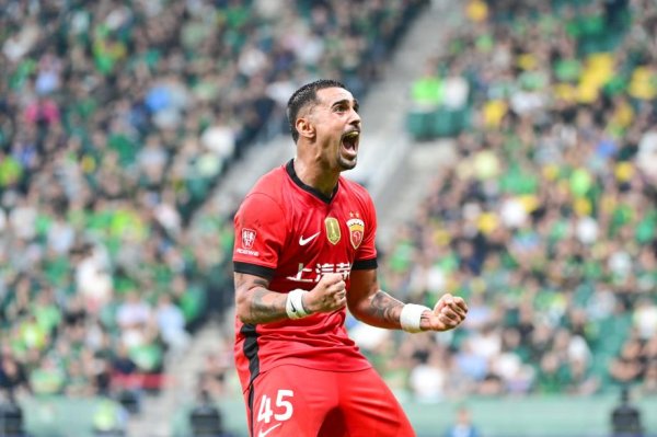 中超-莱昂纳多独中三元 上海海港3-2北京国安