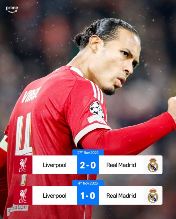 利物浦2009年之后首次两连胜皇马,打进3球丢0球 利物浦2009年之后首次两连胜皇马,打进3球丢0球