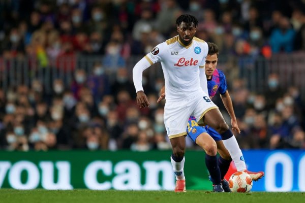 4场3球！那不勒斯中场球员安古伊萨当选意甲10月最佳球员